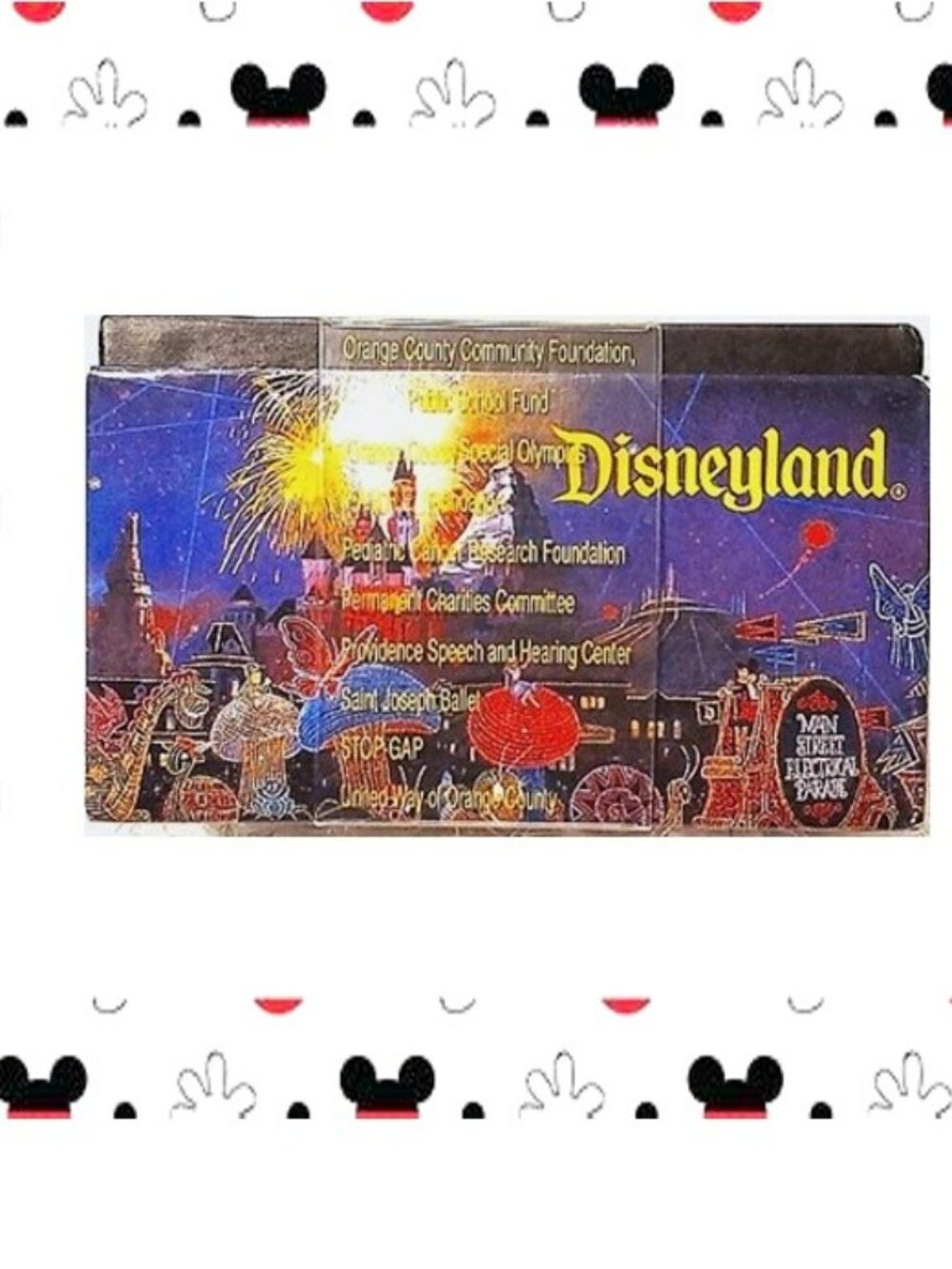 Vintage Disney Disneyland California Main Street Electrical Parade Light Bulb